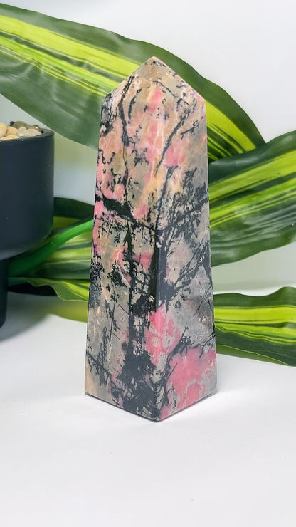 Rhodonite Tower 466g