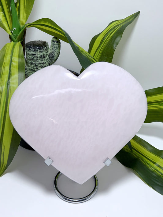 Pink Mangano Heart 1468g