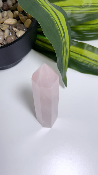 Rose Quartz Tower 246g