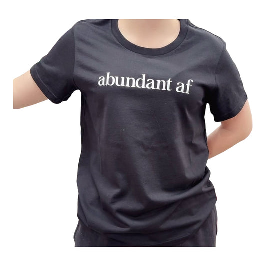 Abundant AF - Womens T-Shirt-XXLarge