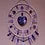 Amethyst XXL Mandala Heart Hanger