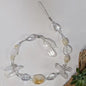 Citrine & Clear Quartz Chunky Crystal Hanger Short 60cm