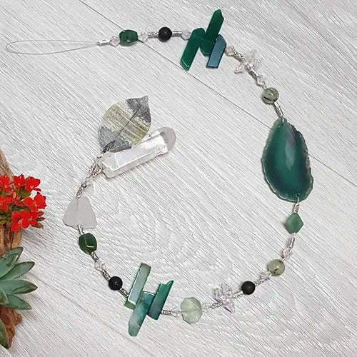 Green Agate Hanger 60cm