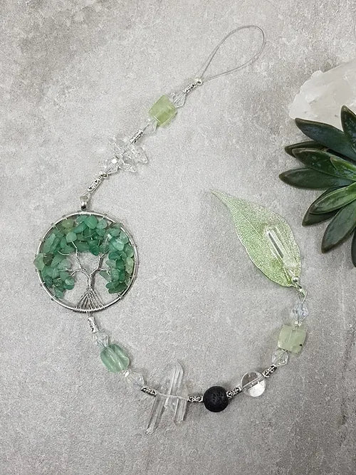 Aventurine Tree of Life hanger app 40cm