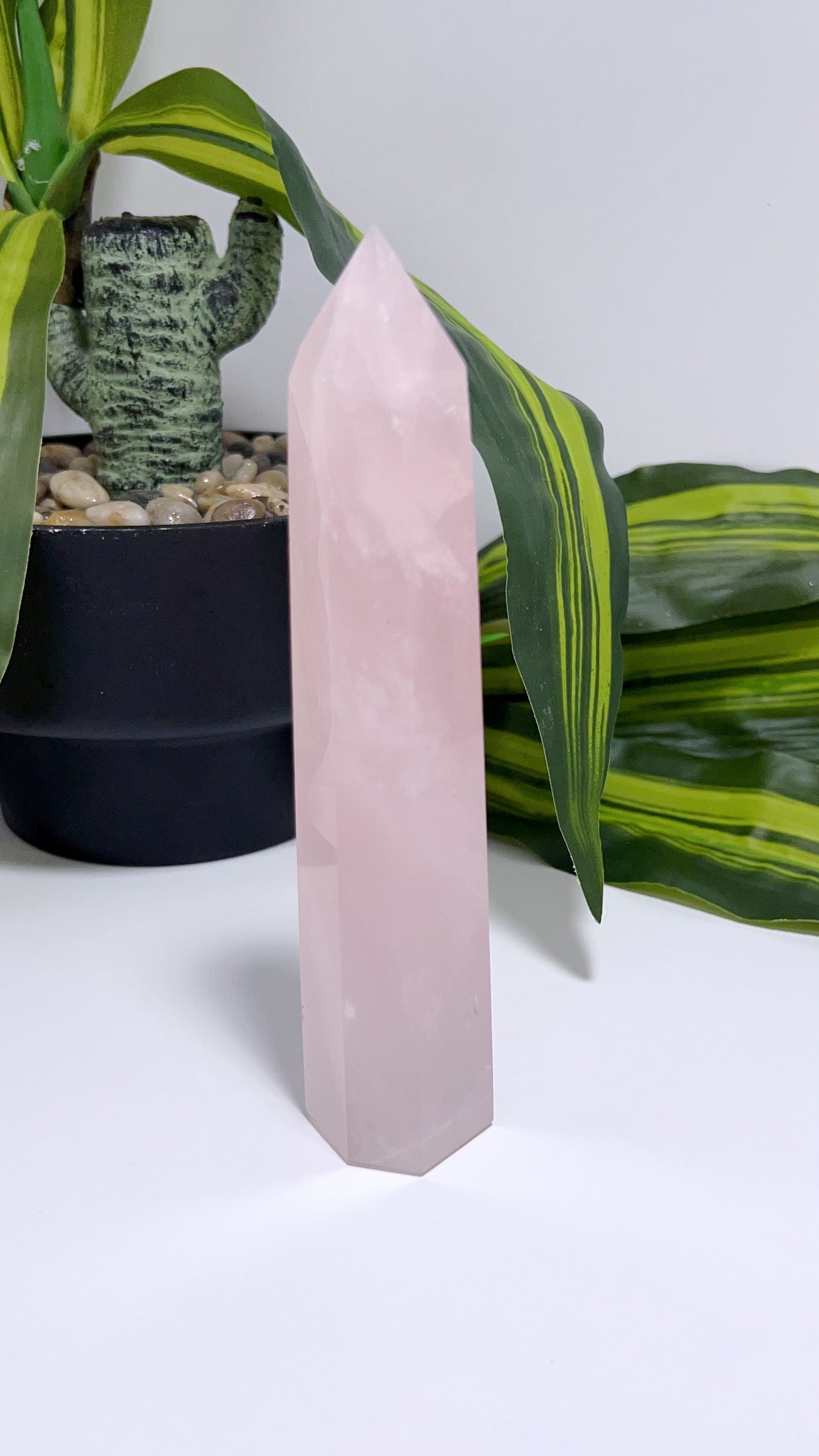 Rose Quartz Tower 246g