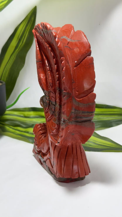 Red Jasper Eagle 1262g