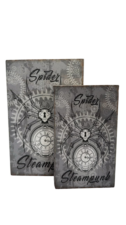 Spider Steampunk Box Set 2 pce