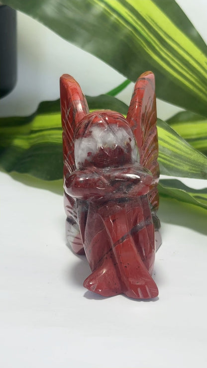 Red Jasper Angel 214g