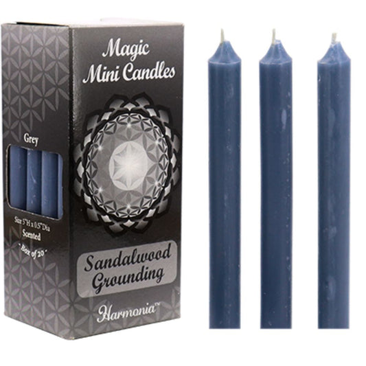 MAGIC MINI CANDLES - Grounding Grey Sandalwood