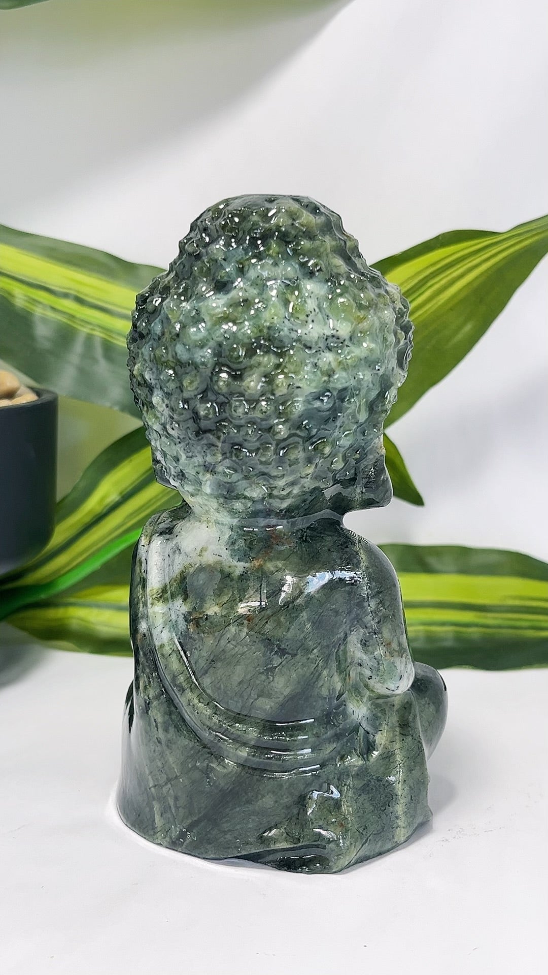 Serpentine Buddha 1.1kgs