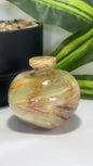 Green Banded Onyx Apple Bowl 278g