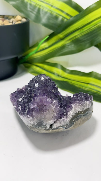 Amethyst Cluster Freeform 496g