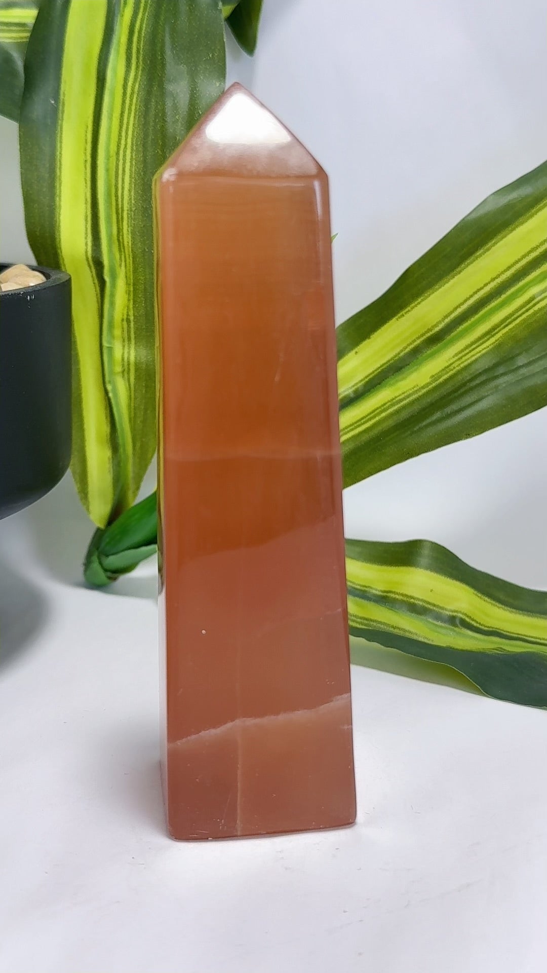 Honey Calcite Tower 456g