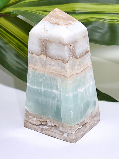 Aqua Caribbean Calcite Tower 652G