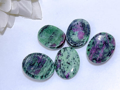 Ruby Zoisite Thumbstone