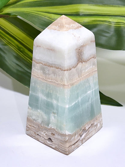 Aqua Caribbean Calcite Tower 652G