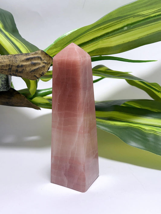 Rose Calcite Tower 215G