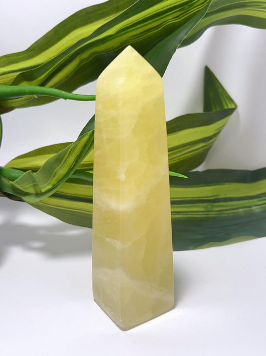 Lemon Calcite Tower - 296g