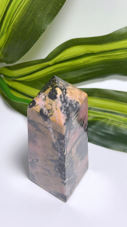 Rhodonite Tower 490g