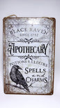 Apothecary Tin Sign