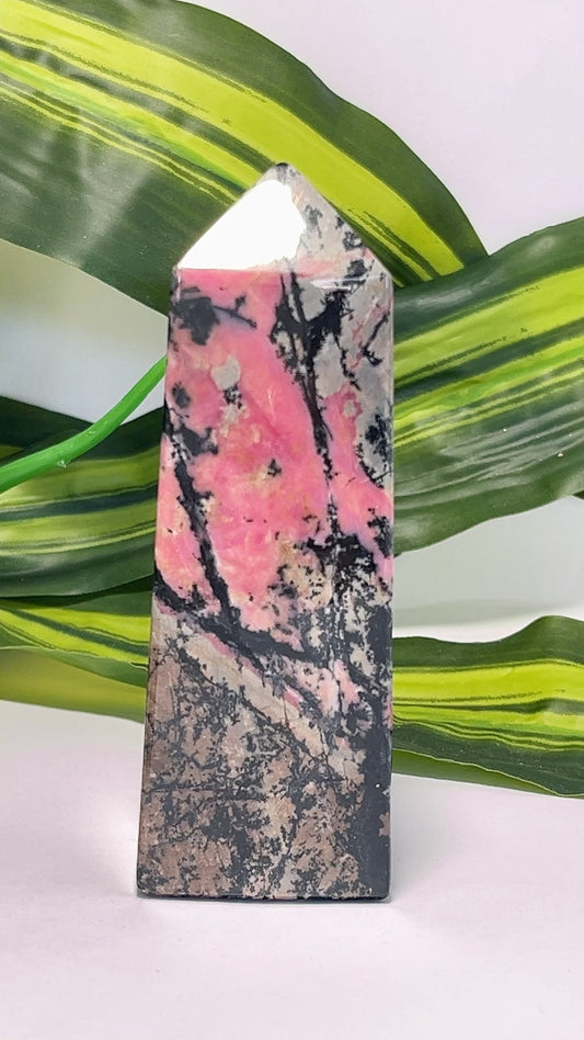 Rhodonite Tower 388g