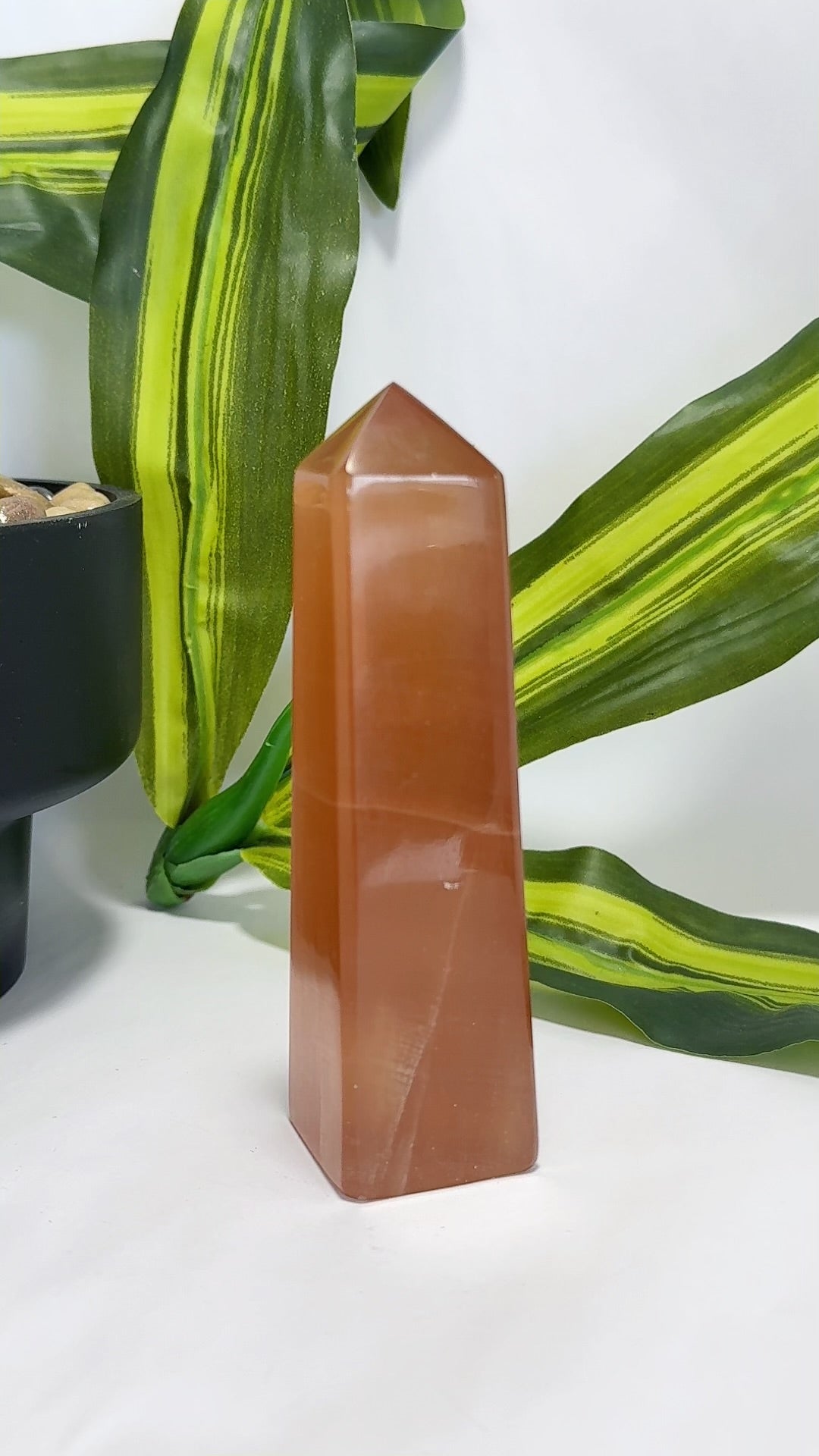 Honey Calcite Tower 254g