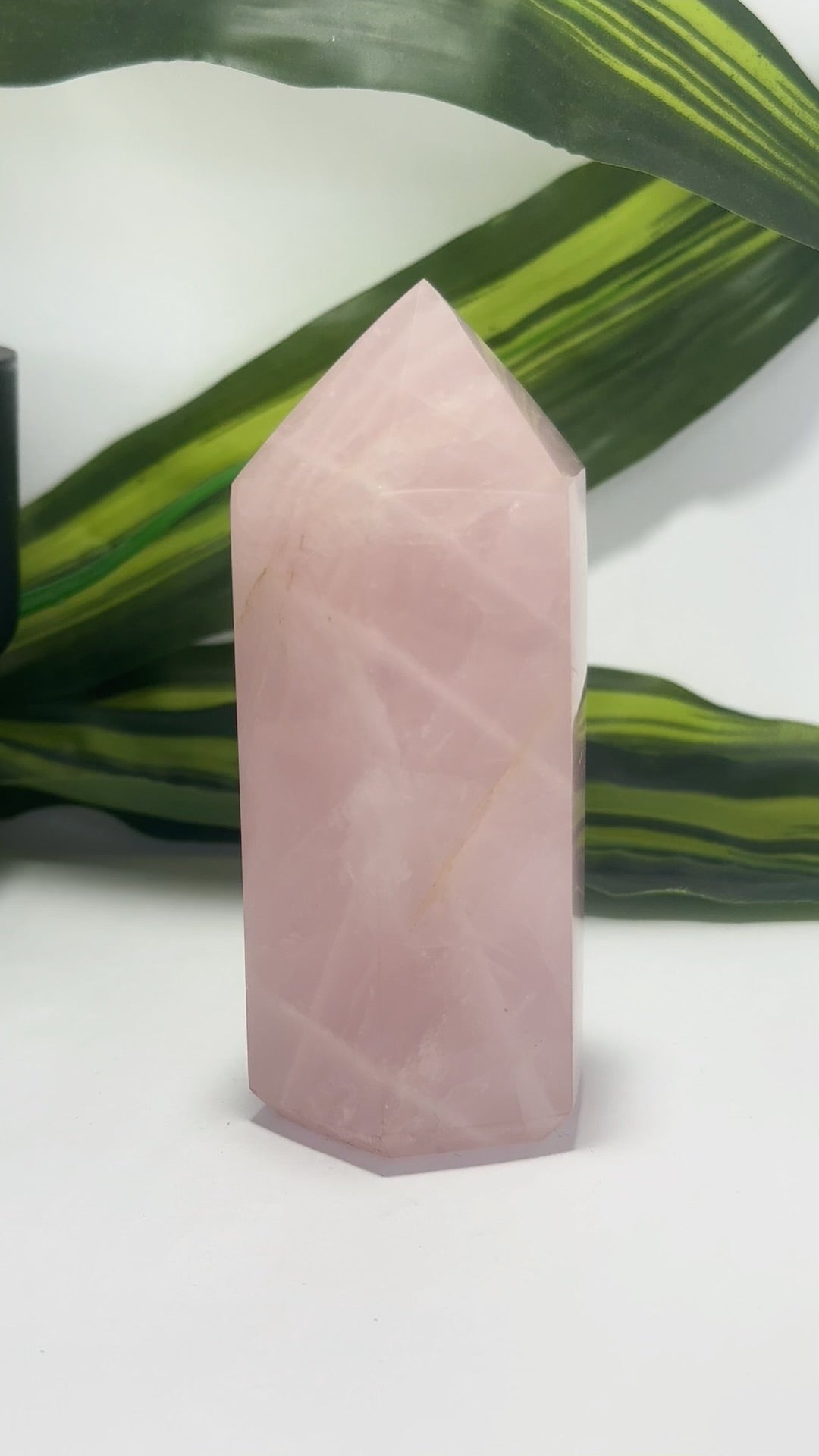 Rose Quartz Tower 370g