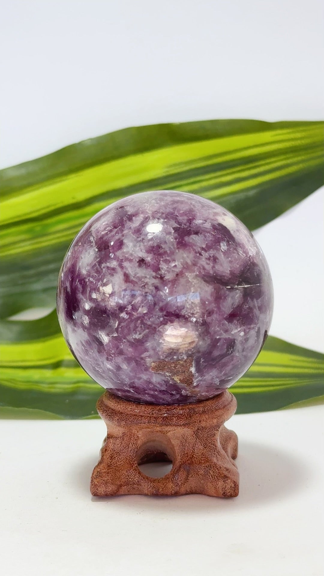 Purple Mica Sphere 274g