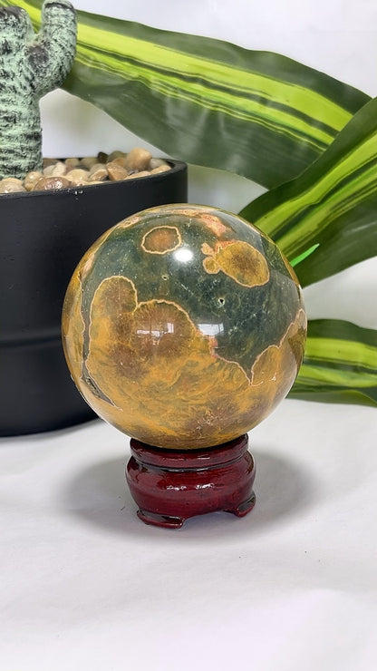 Ocean Jasper Sphere 550g