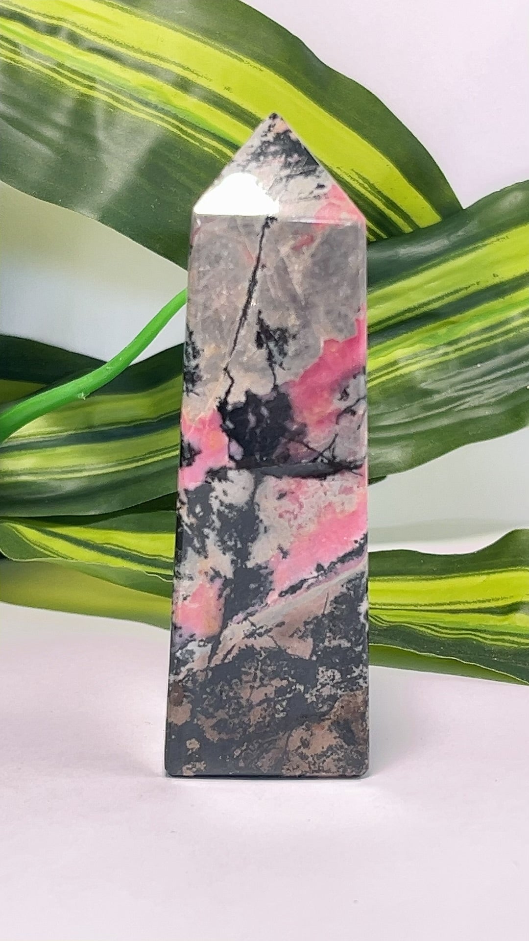 Rhodonite Tower 388g