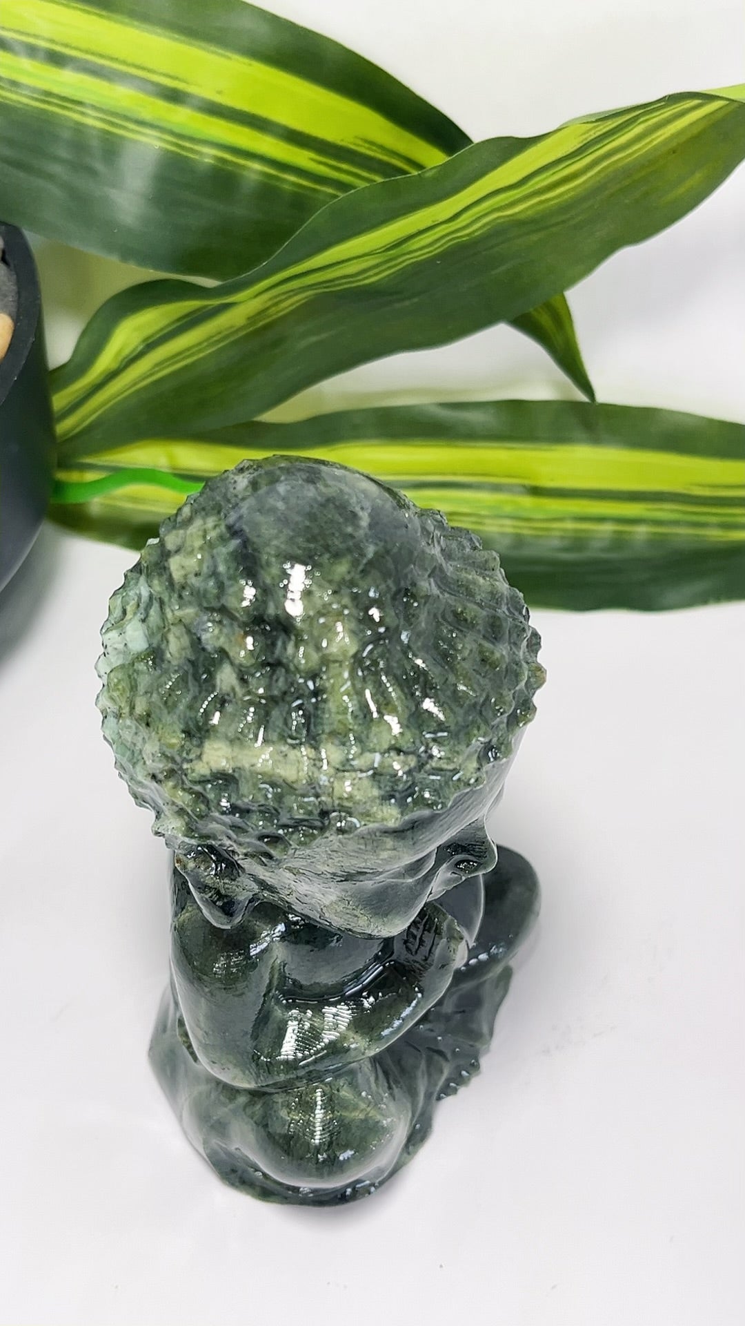 Serpentine Buddha 1.1kgs