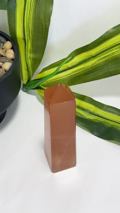 Honey Calcite Tower 254g