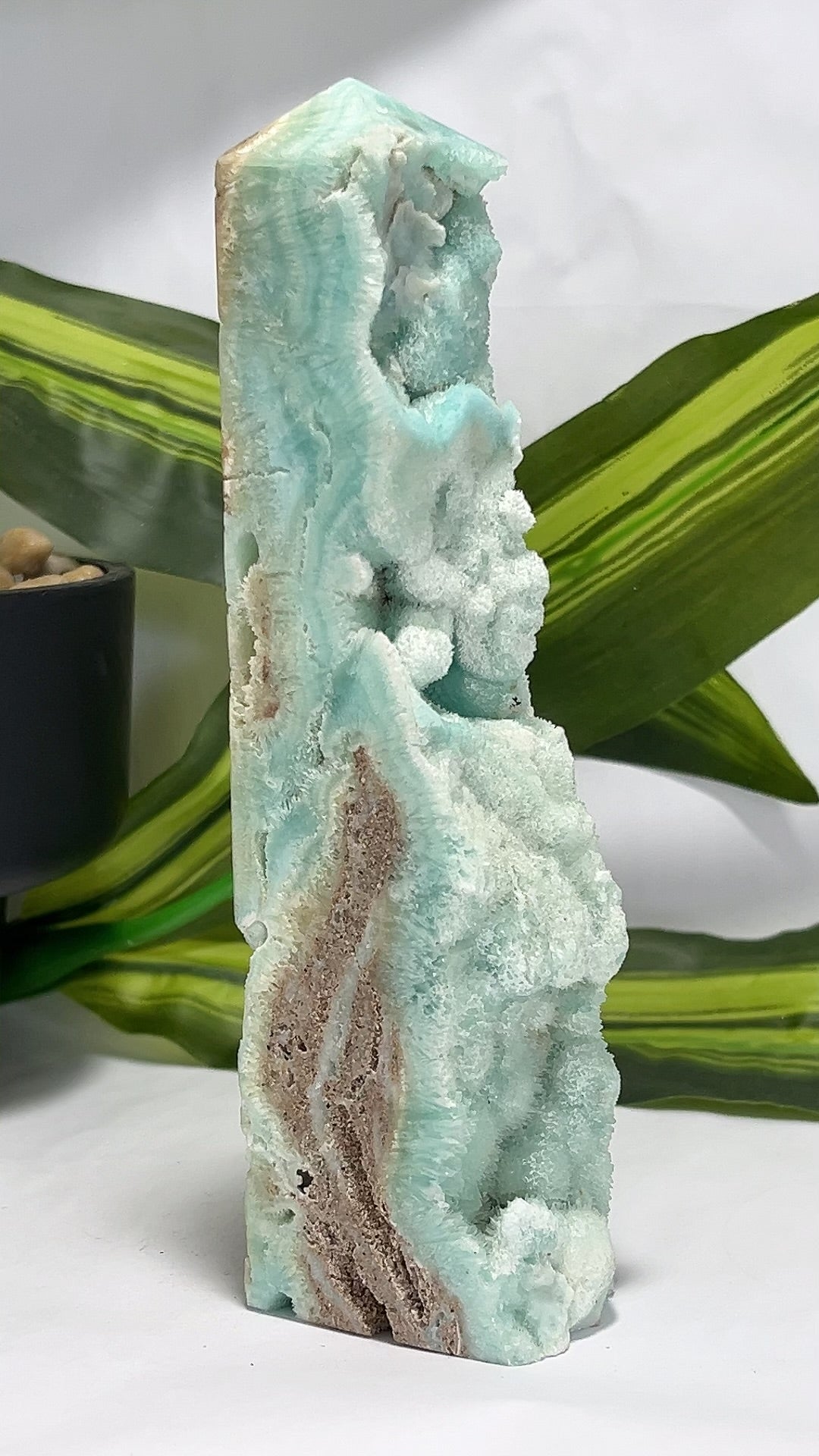 Hemimorphite Tower 445g