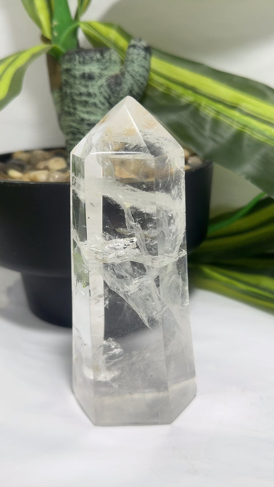 Clear Quartz Tower 490g