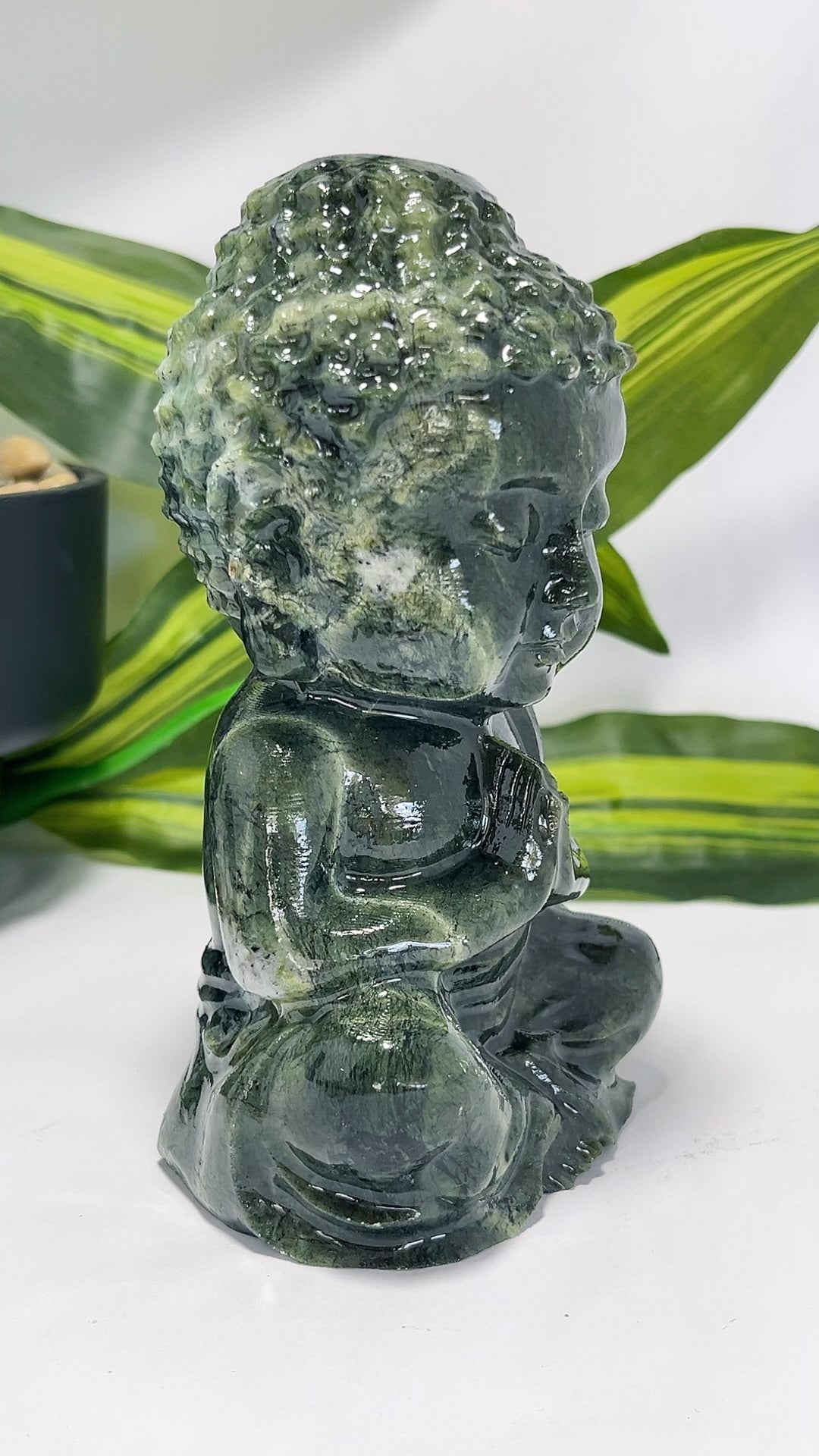 Serpentine Buddha 1.1kgs