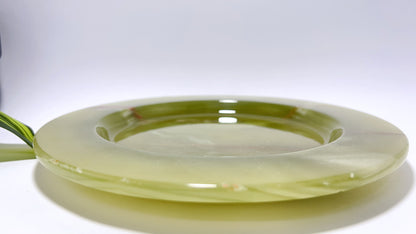 Green Banded Onyx Plate 856g