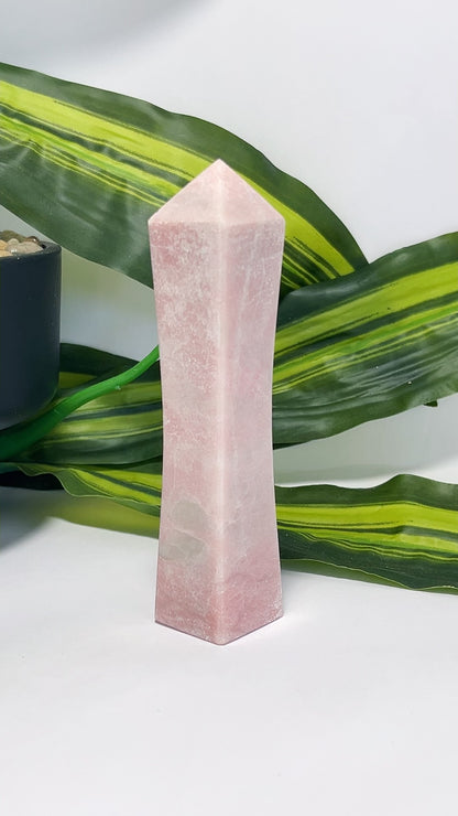 Pink Opal Tower 174g