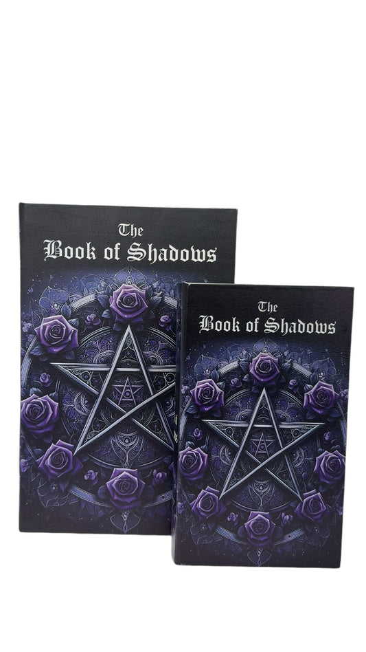 Set of 2 Book Boxes 'The Book of Shadows'