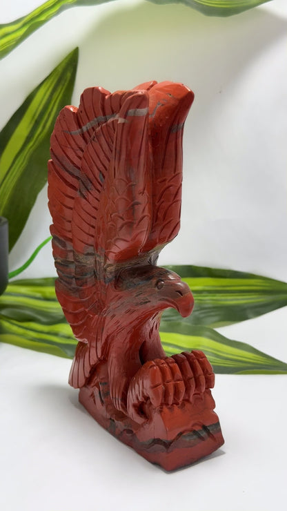 Red Jasper Eagle 1262g