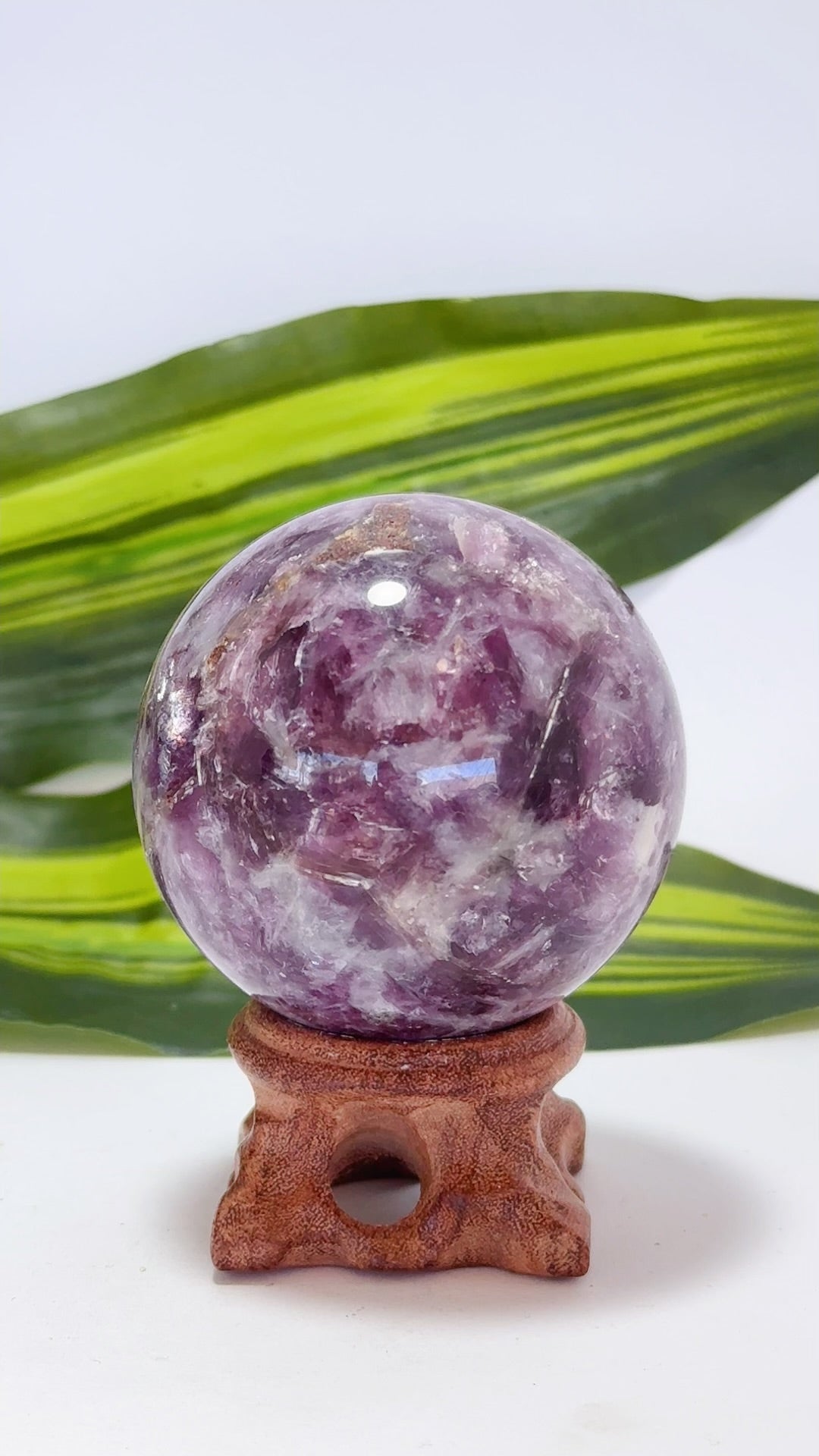 Purple Mica Sphere 274g