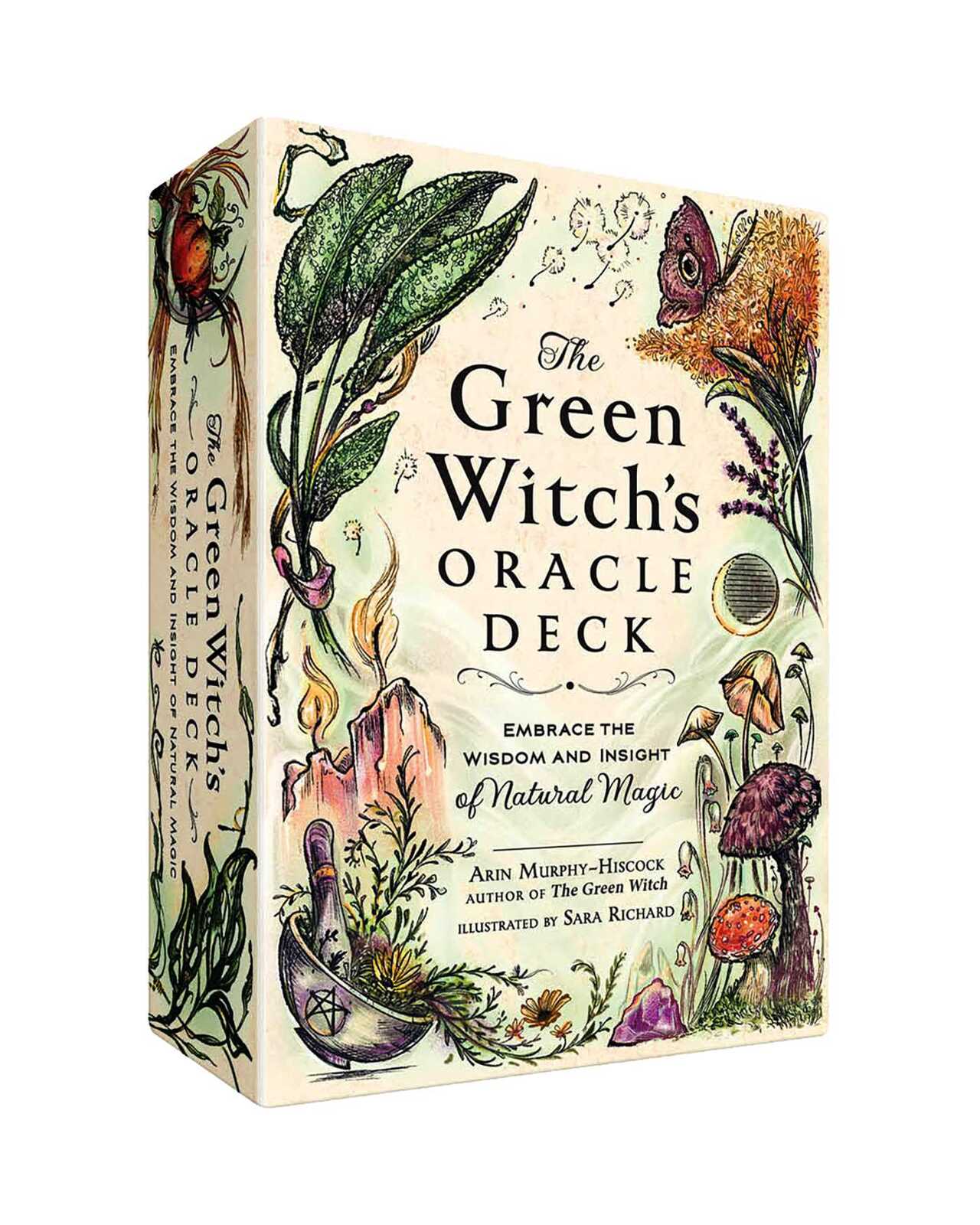 Green Witch's Oracle Deck, Embrace the Wisdom and Insight of Natural Magic