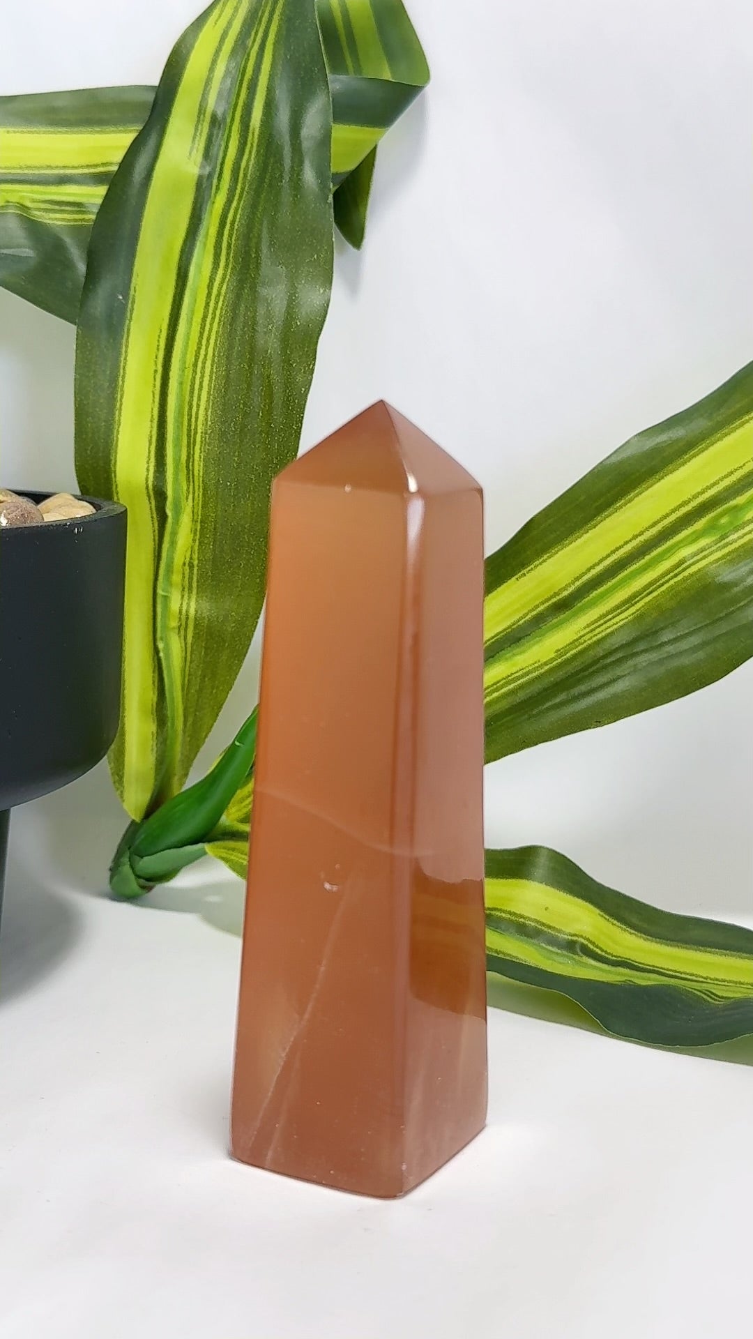 Honey Calcite Tower 254g