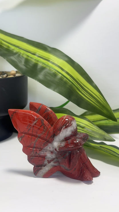 Red Jasper Angel 214g