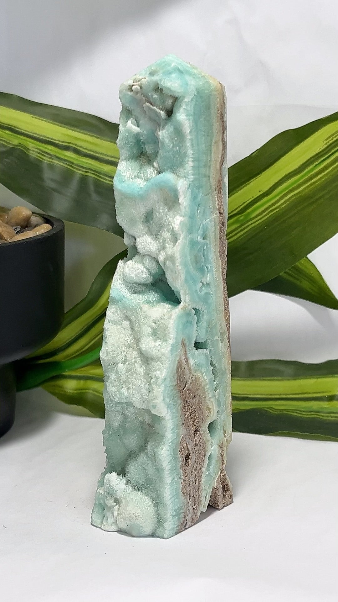 Hemimorphite Tower 445g