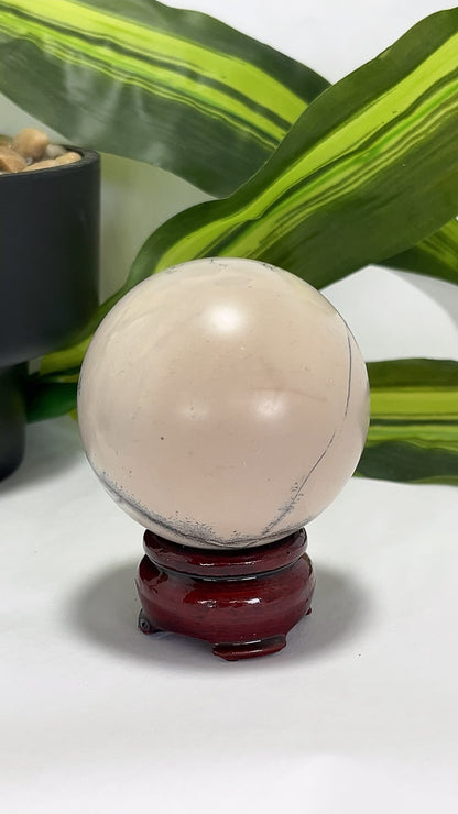 Picture Jasper Sphere 370g