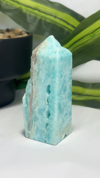 Hemimorphite Tower 304g