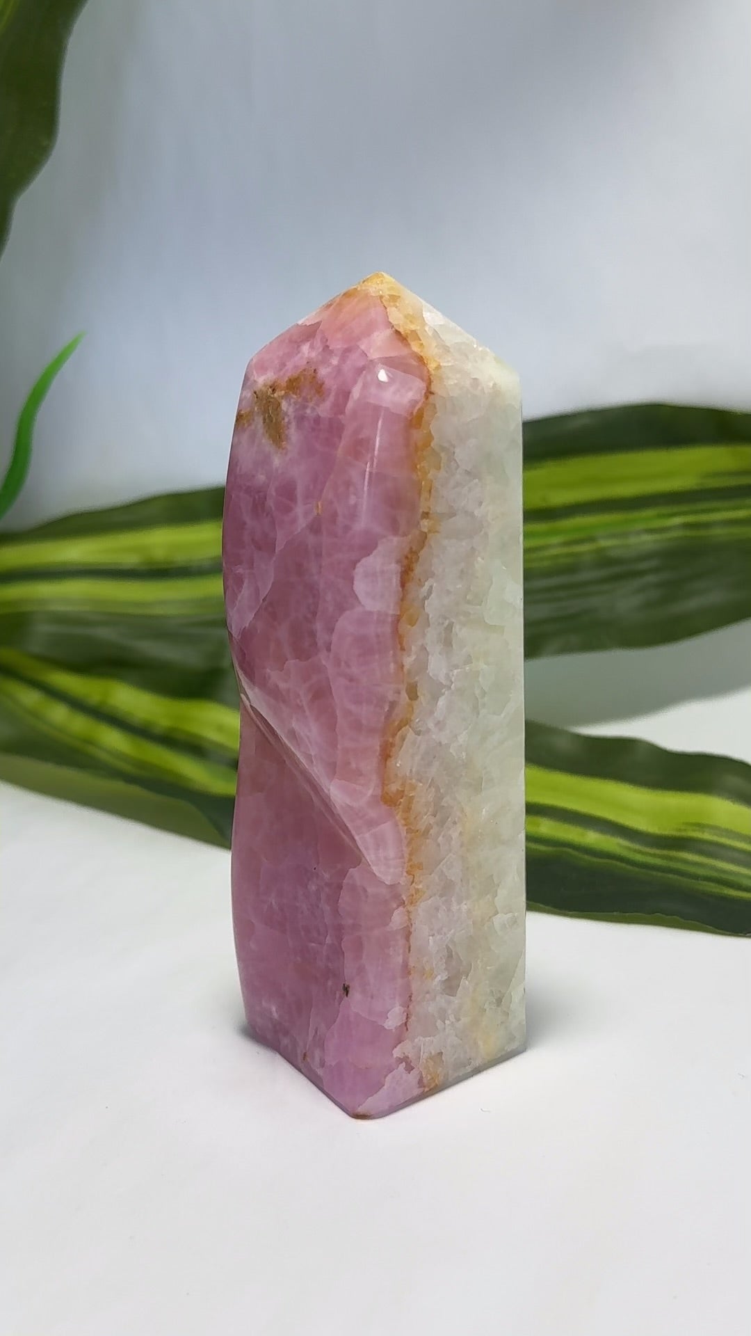 Pink Arogonite Tower 316g