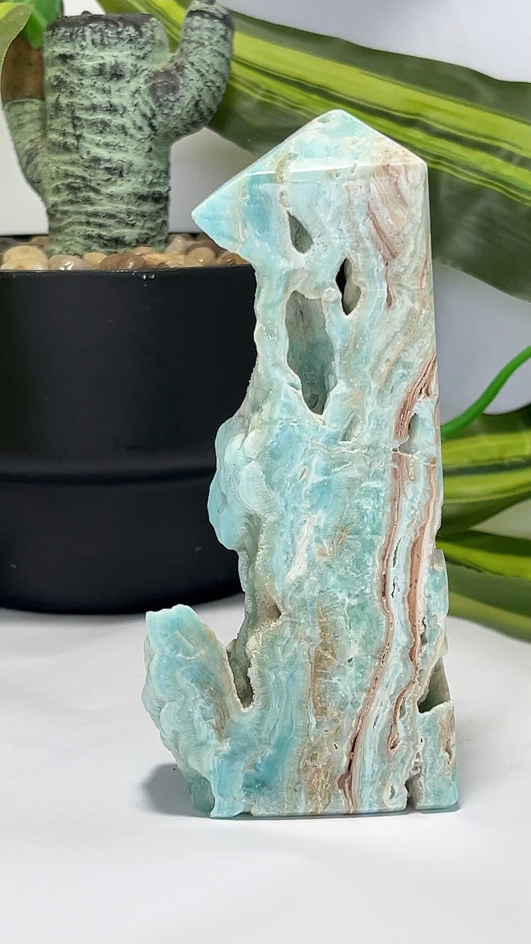 Hemimorphite Tower 466g