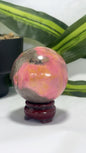 Rhodonite Sphere 654g