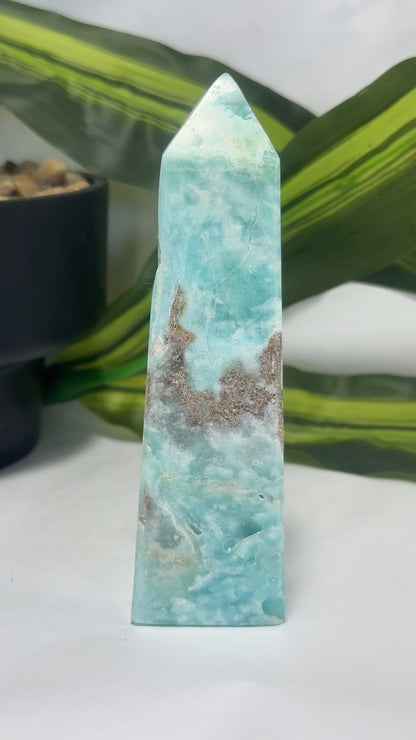 Hemimorphite Tower 430g